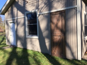 My faux barn door